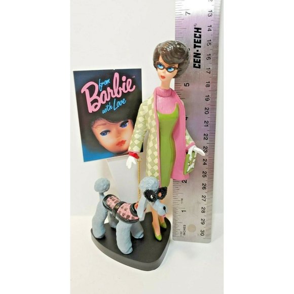 VINTAGE FROM BARBIE WITH LOVE POODLE PARADE 1965 No 113719 BY ENESCO MATTEL 1994 - Picture 10 of 11